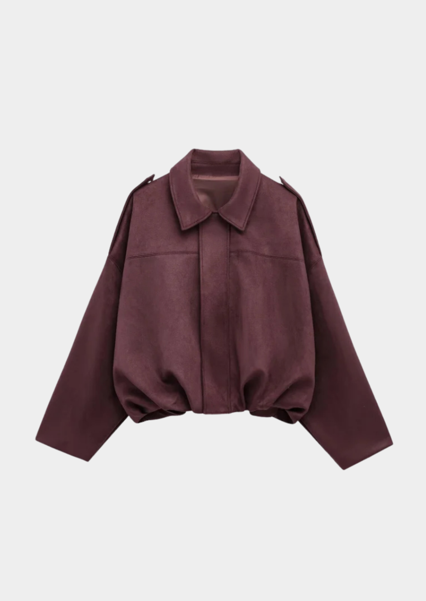 Women’s Zip-Front Bomber Jacket