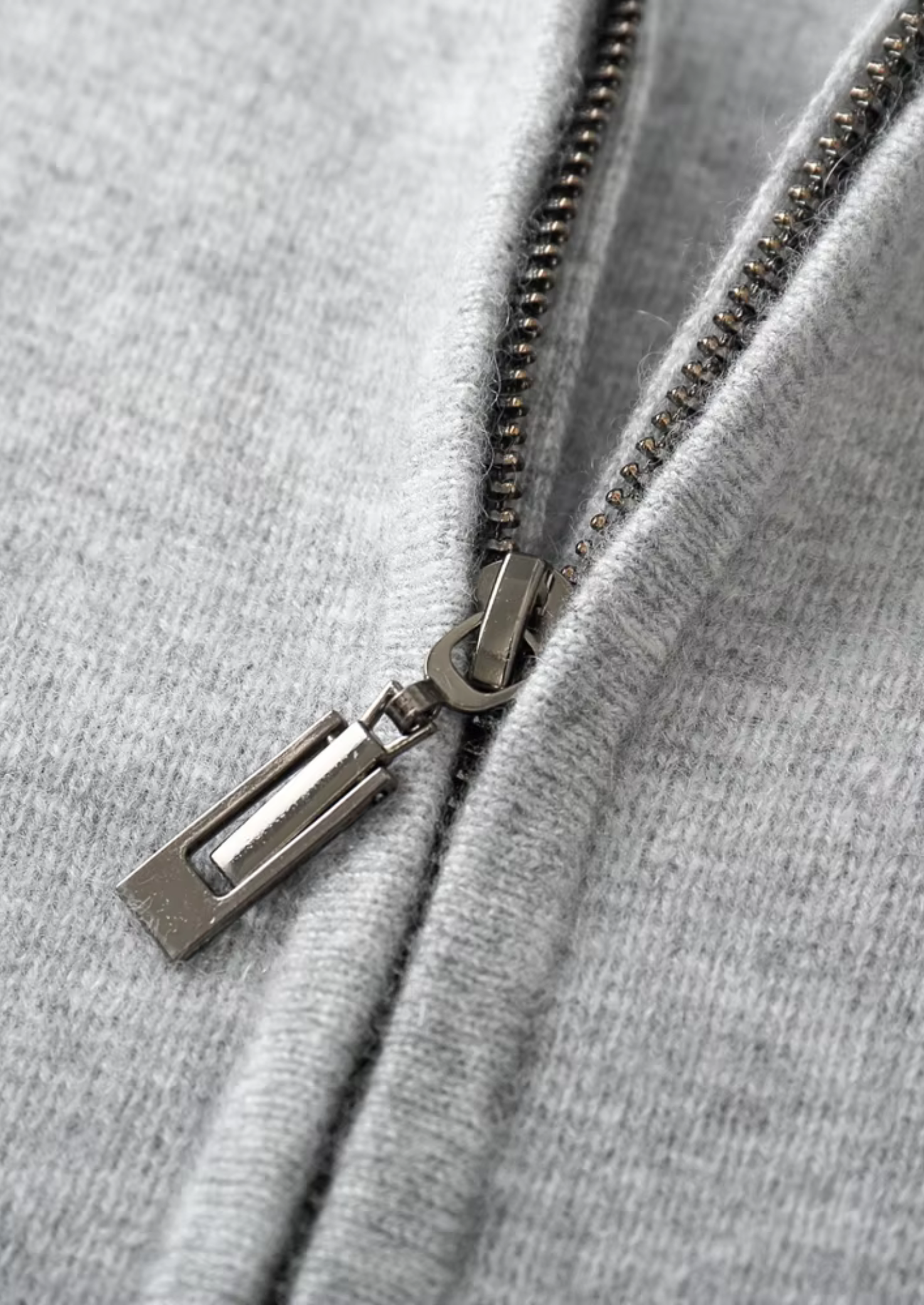 Men’s Full-Zip Hooded Knit Sweater