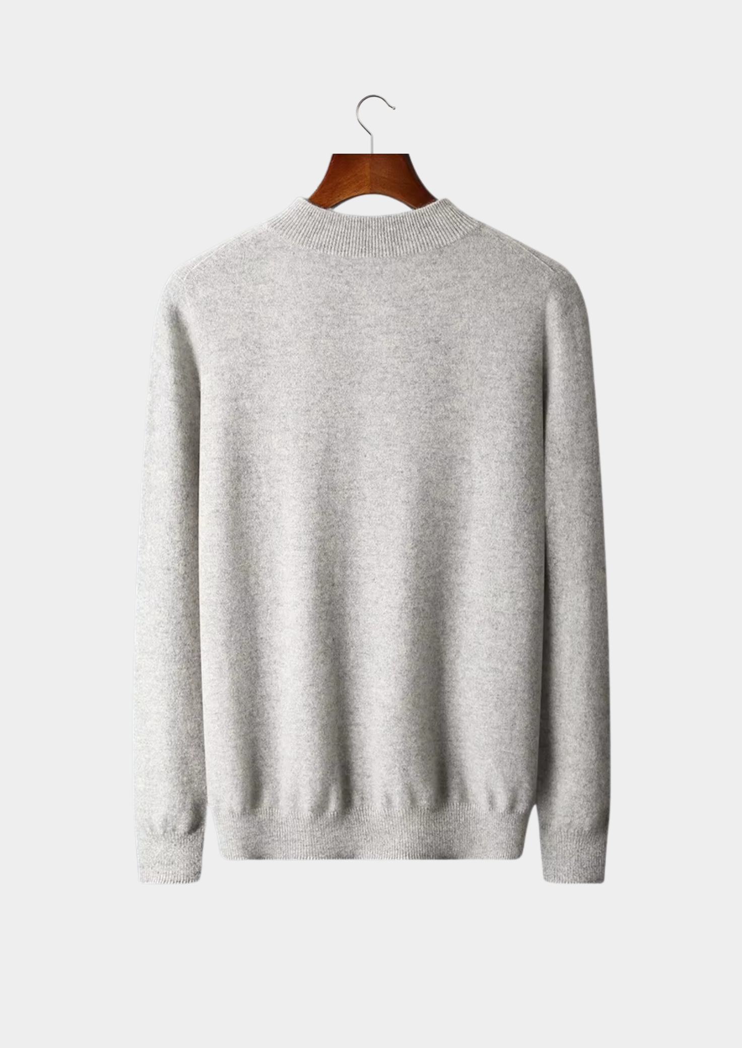 Men’s Mockneck Knit Sweater