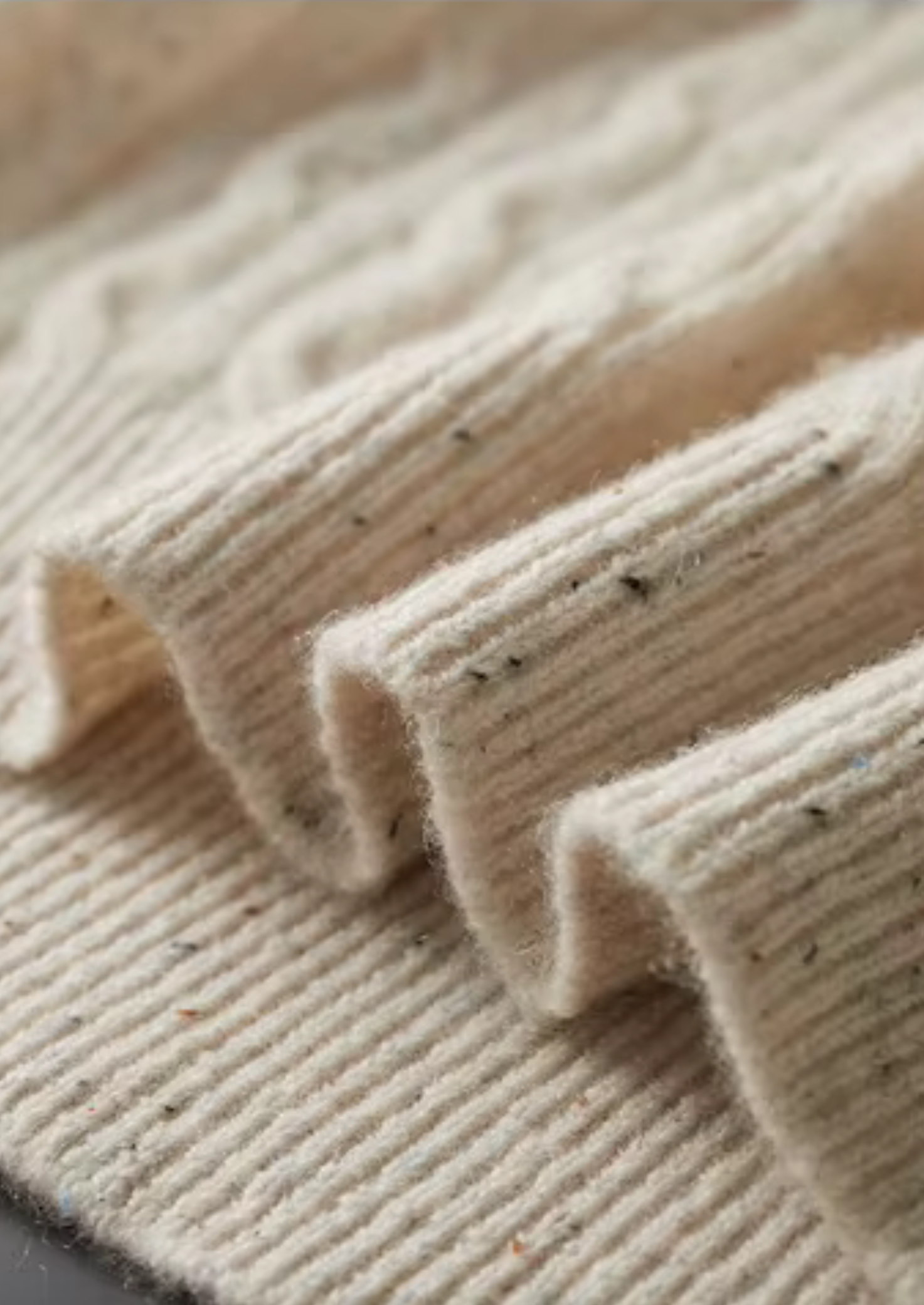 Men’s Ribbed Crewneck Knit Sweater