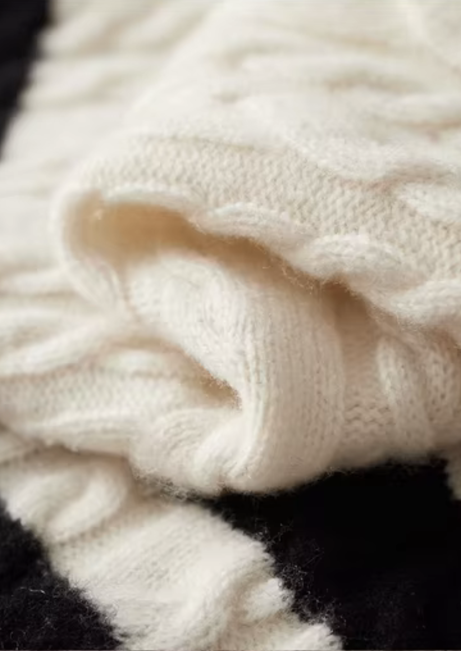 Men’s Striped Half-Zip Knit Sweater