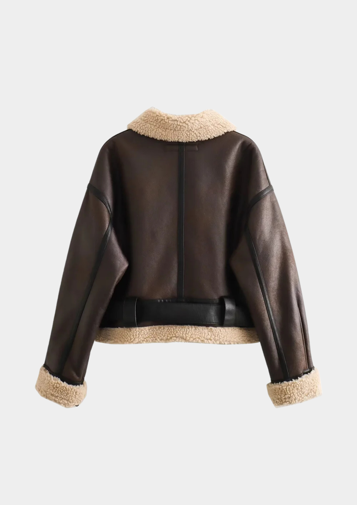 Women’s Turn-Down Collar Short Jacket