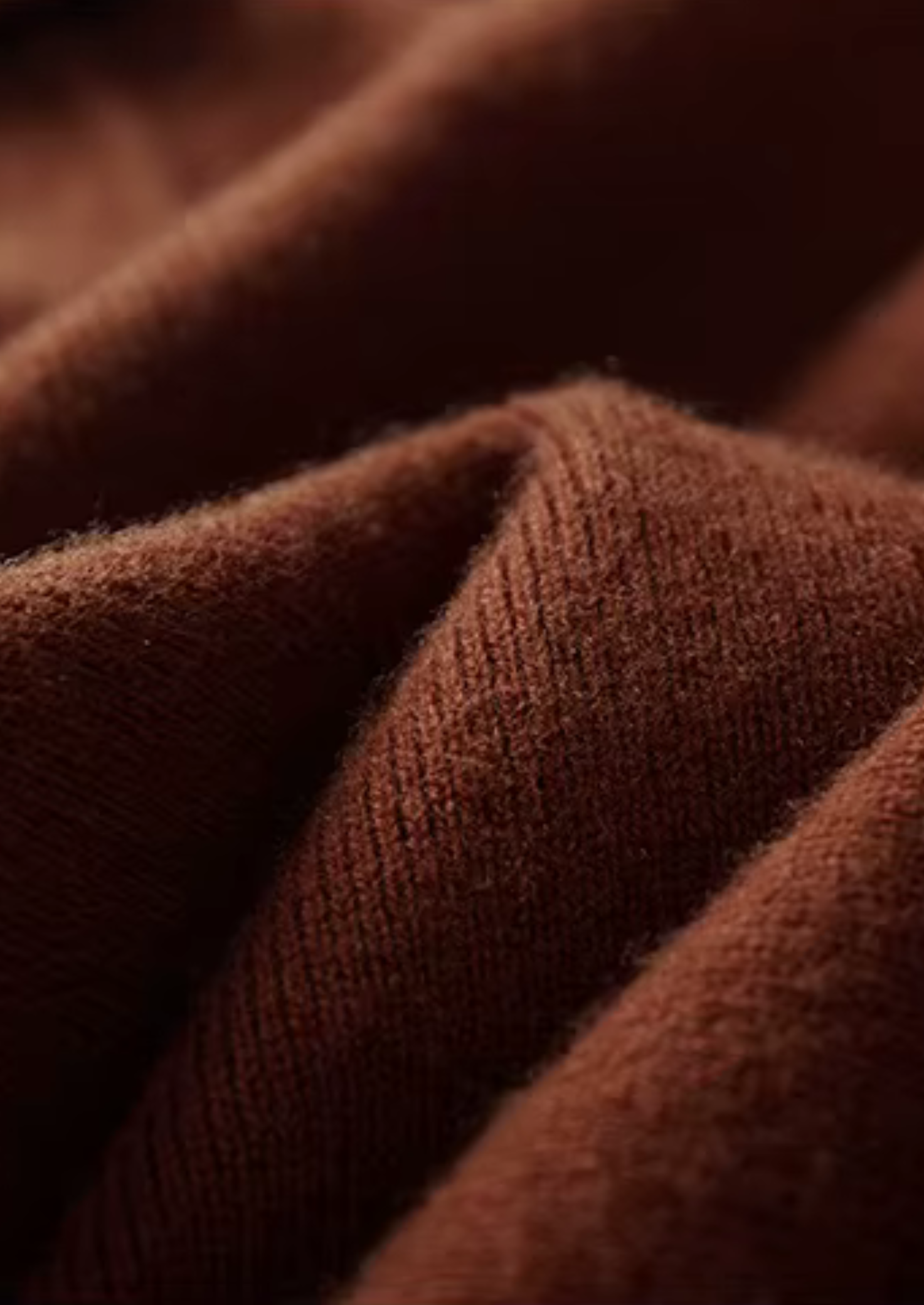 Men’s Buttonless Polo Knit Sweater