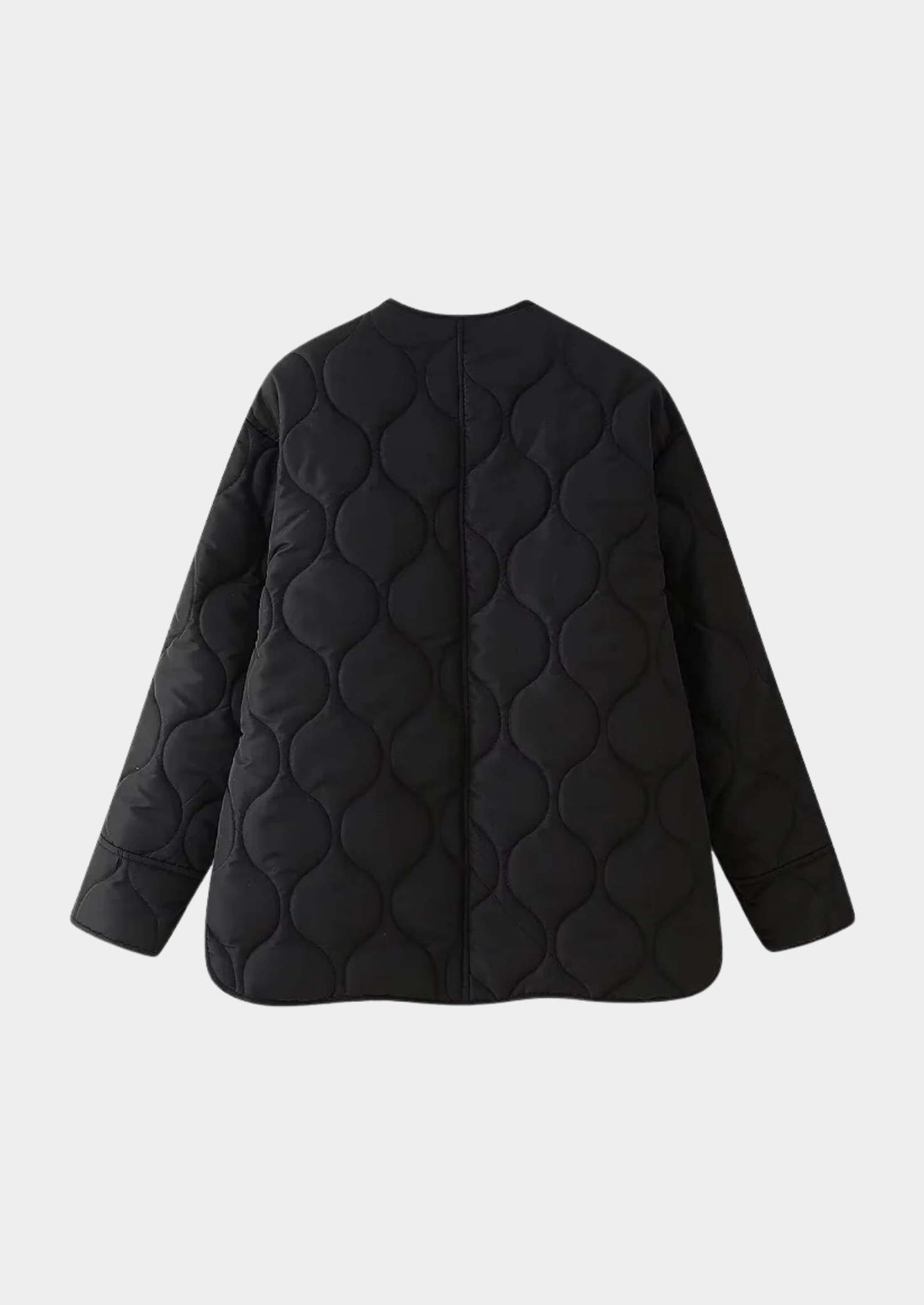 Women’s Quilted O-Neck Jacket