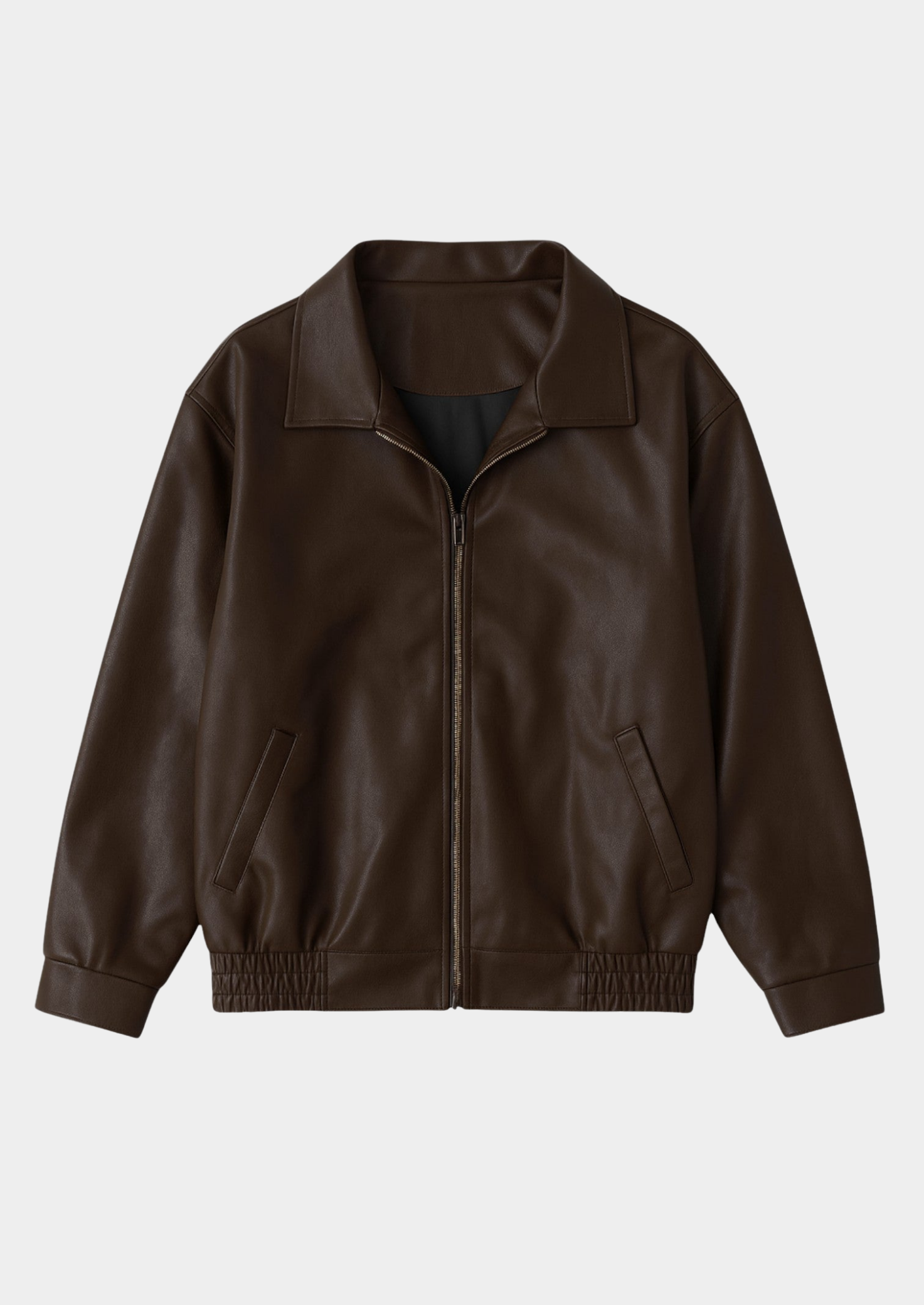 Women’s Zip-Front Oversized Jacket