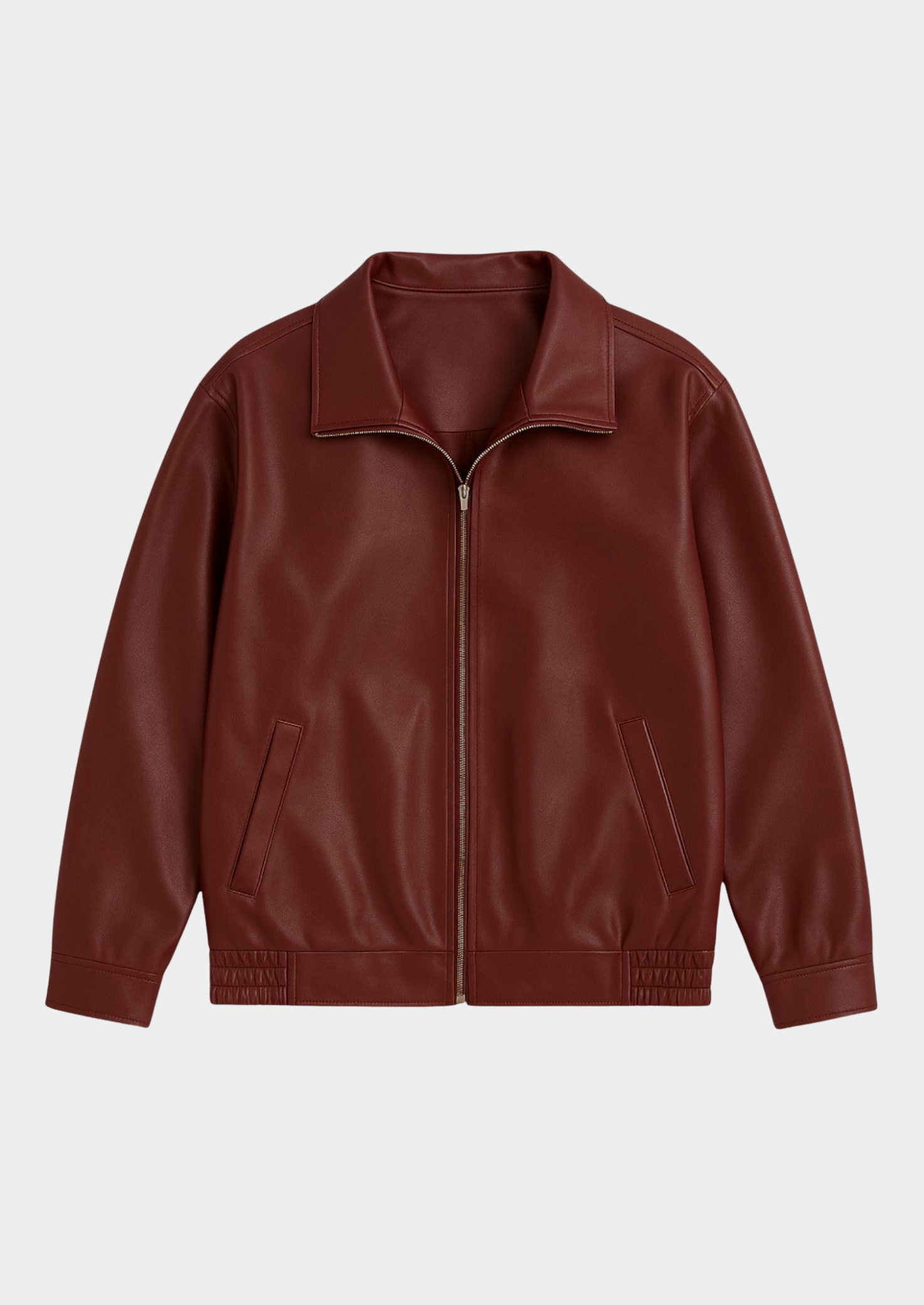Women’s Zip-Front Oversized Jacket
