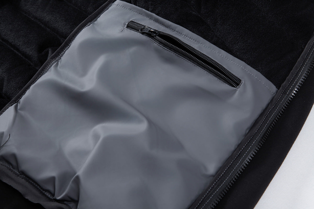 Men’s Hooded Zip Puffer Jacket