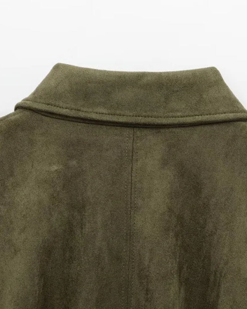 Women’s Zip-Front Bomber Jacket