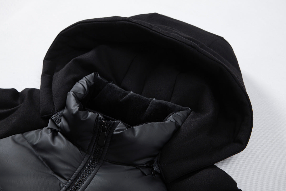 Men’s Hooded Zip Puffer Jacket