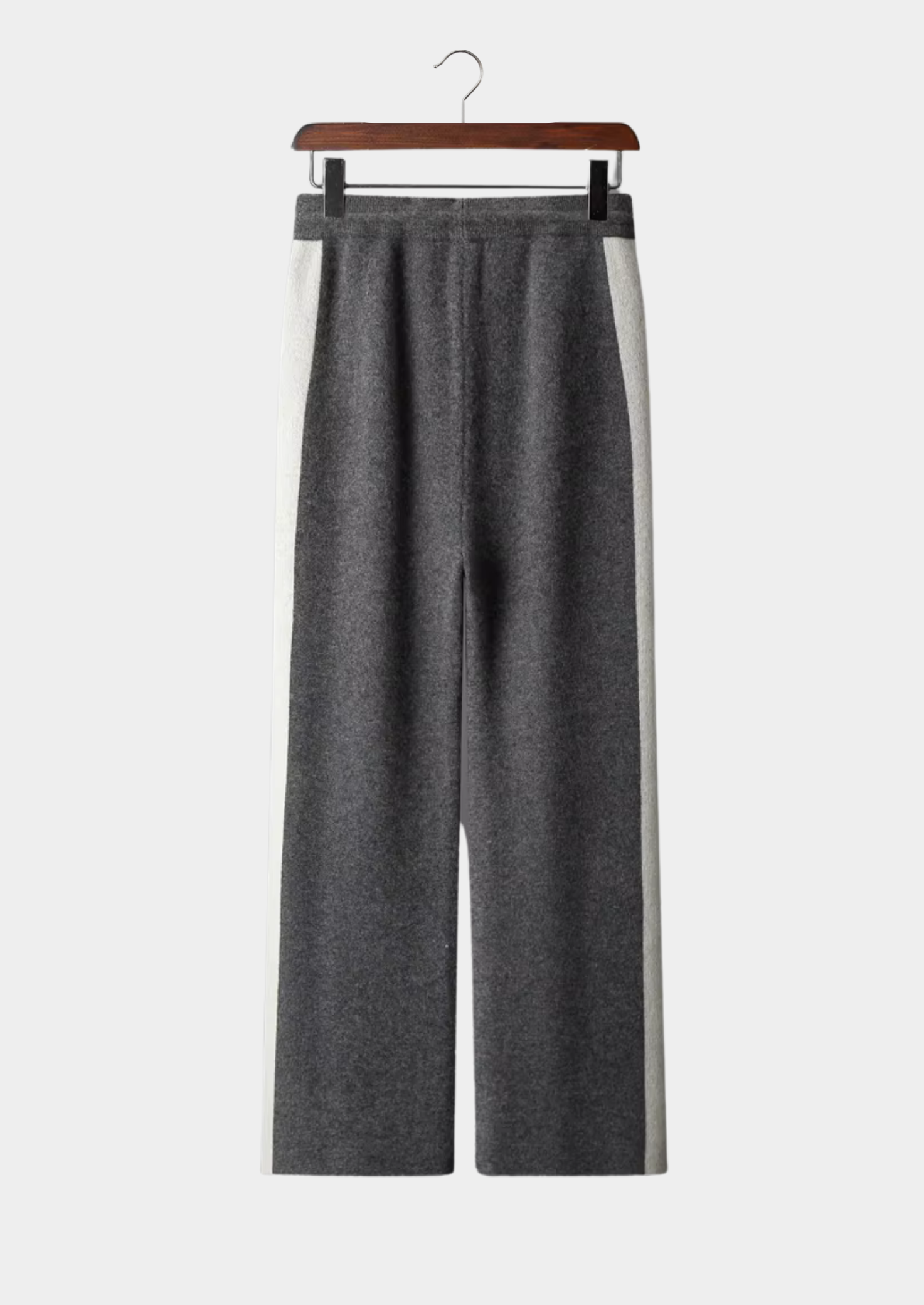 Men’s Drawstring Wide-Leg Pants Knit
