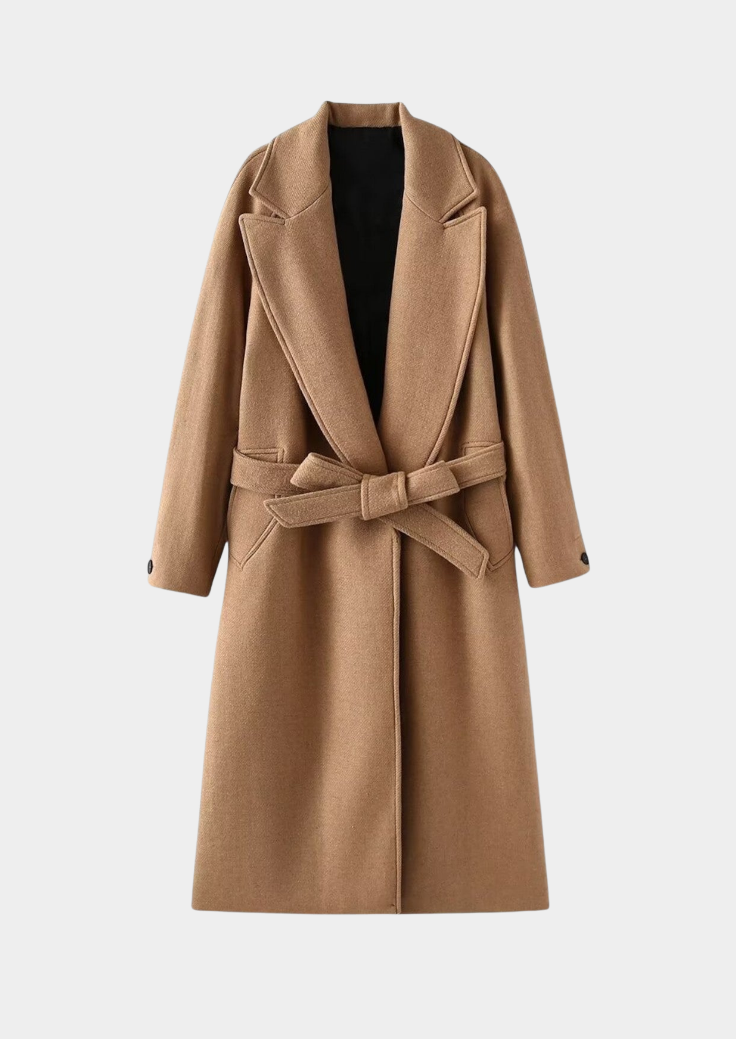 Women’s Belted Long Coat