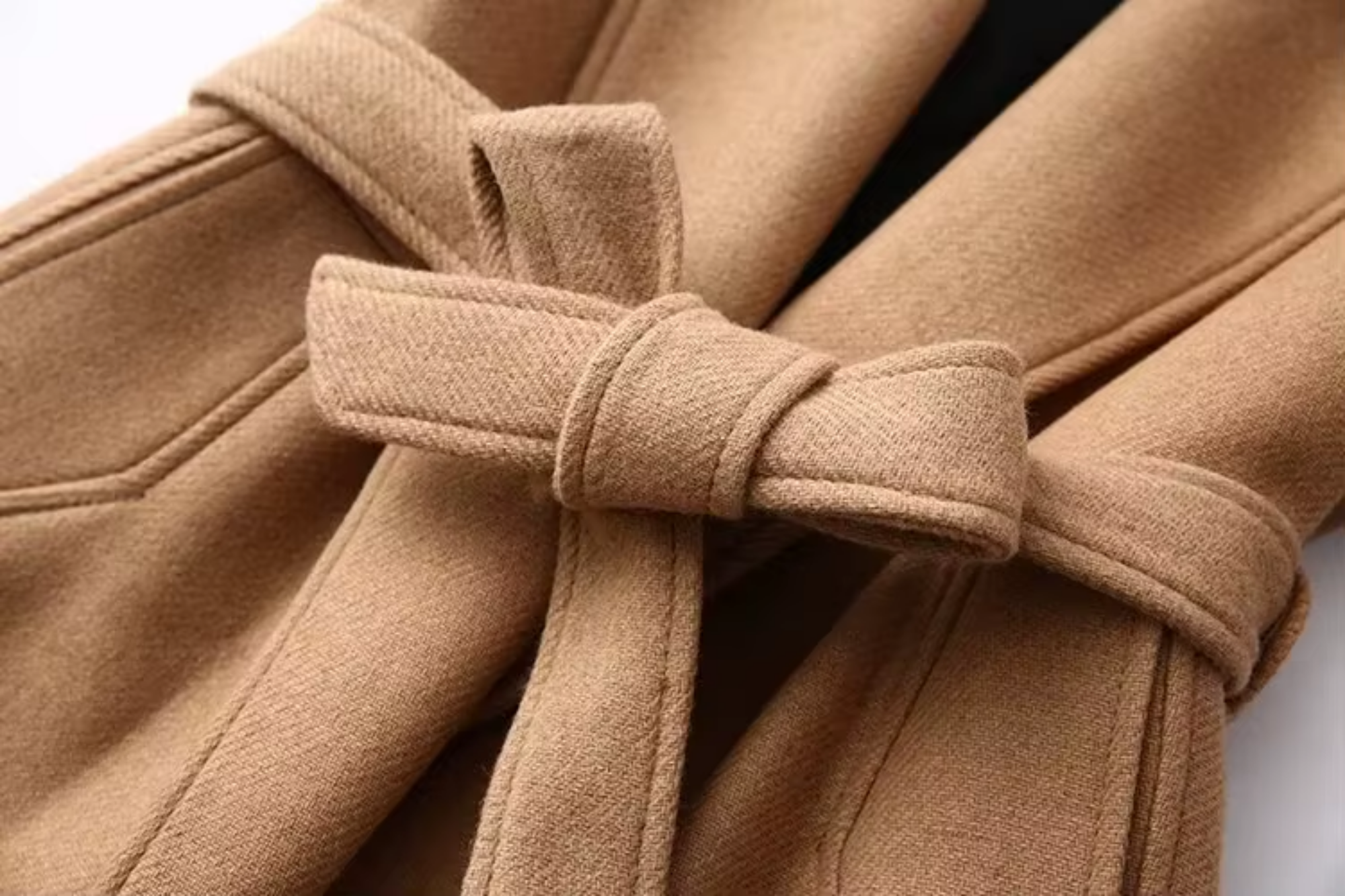 Women’s Belted Long Coat