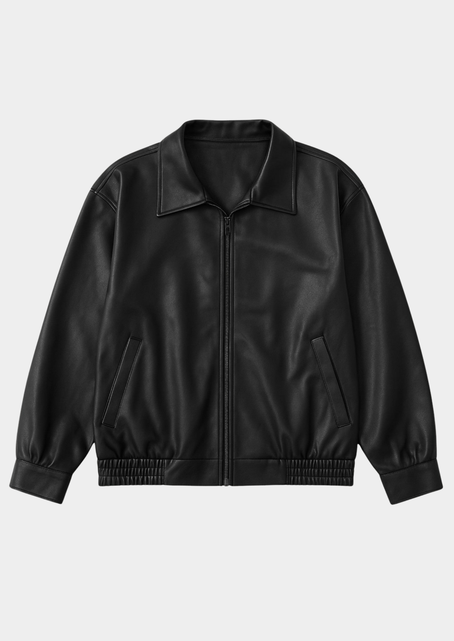 Women’s Zip-Front Oversized Jacket