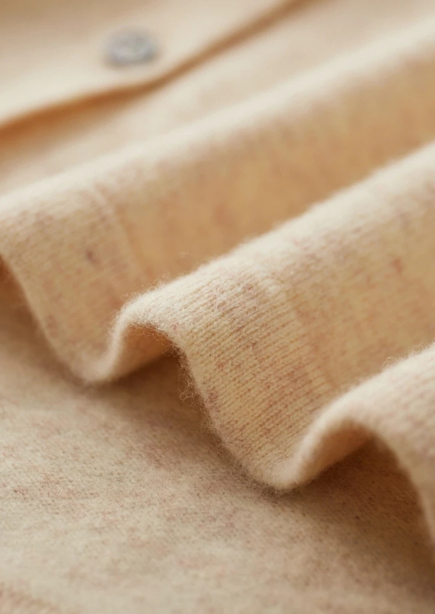 Men’s Polo Collar Button-Front Knit Cardigan