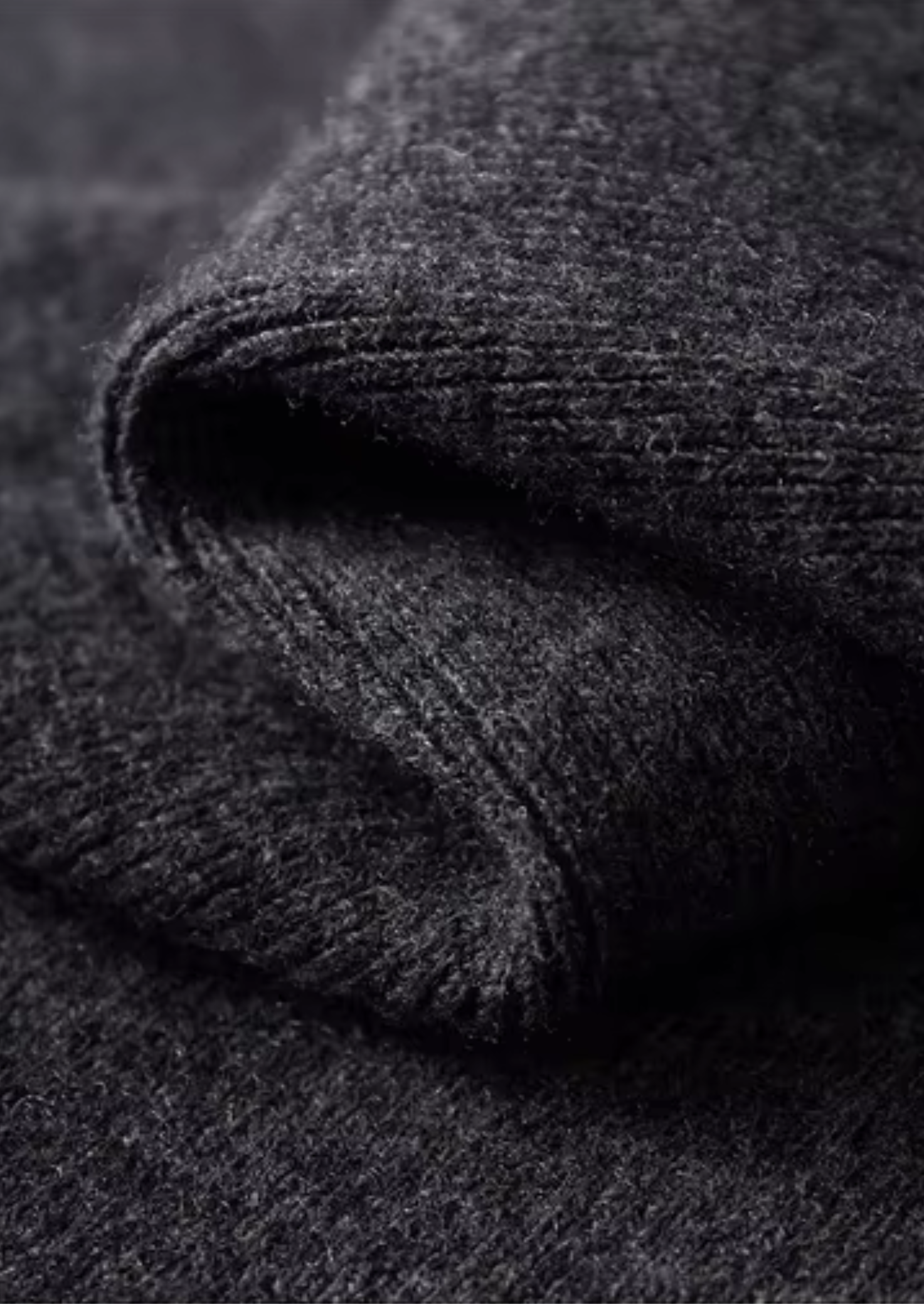 Men’s Ribbed Polo Knit Cardigan