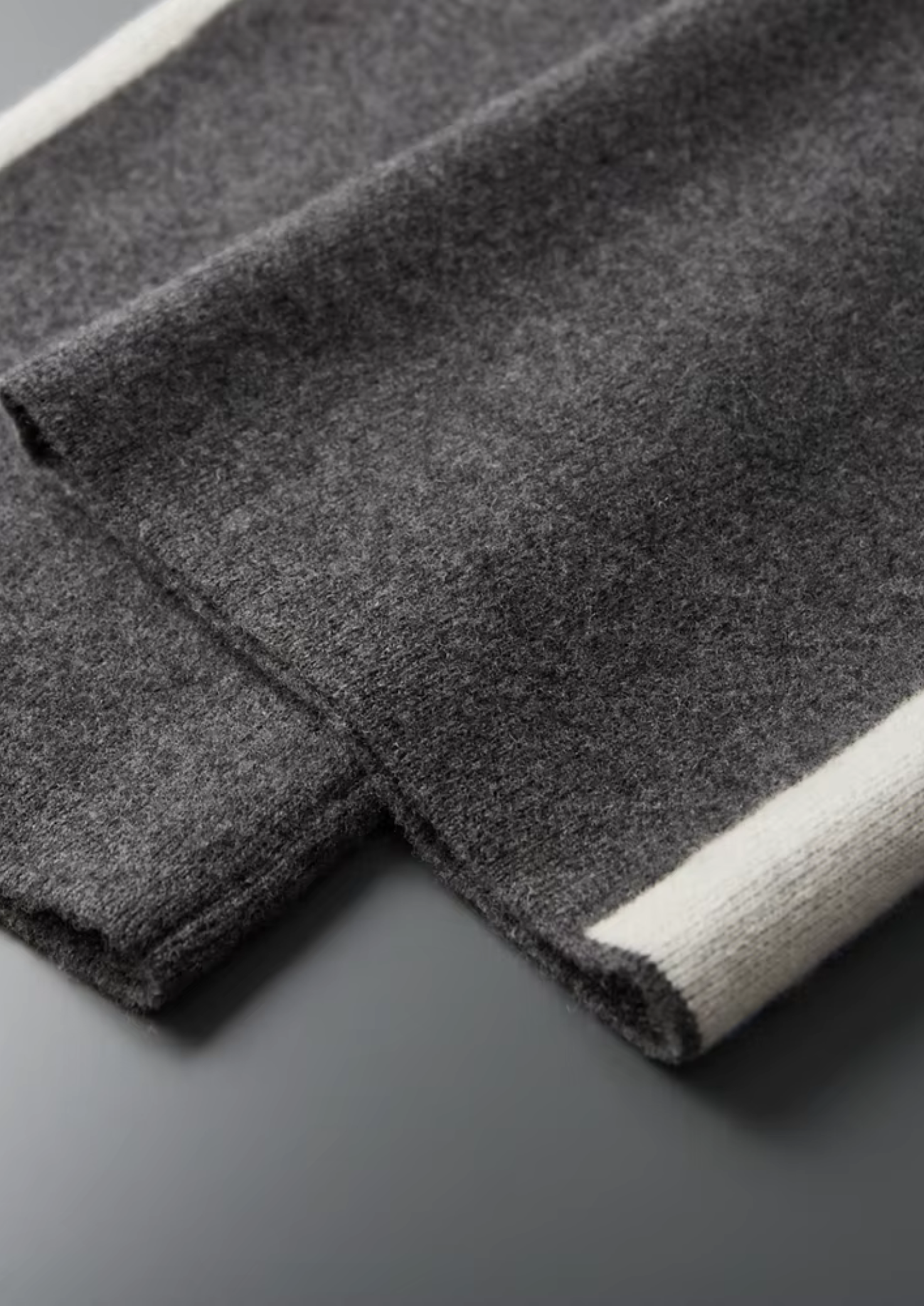 Men’s Drawstring Wide-Leg Pants Knit