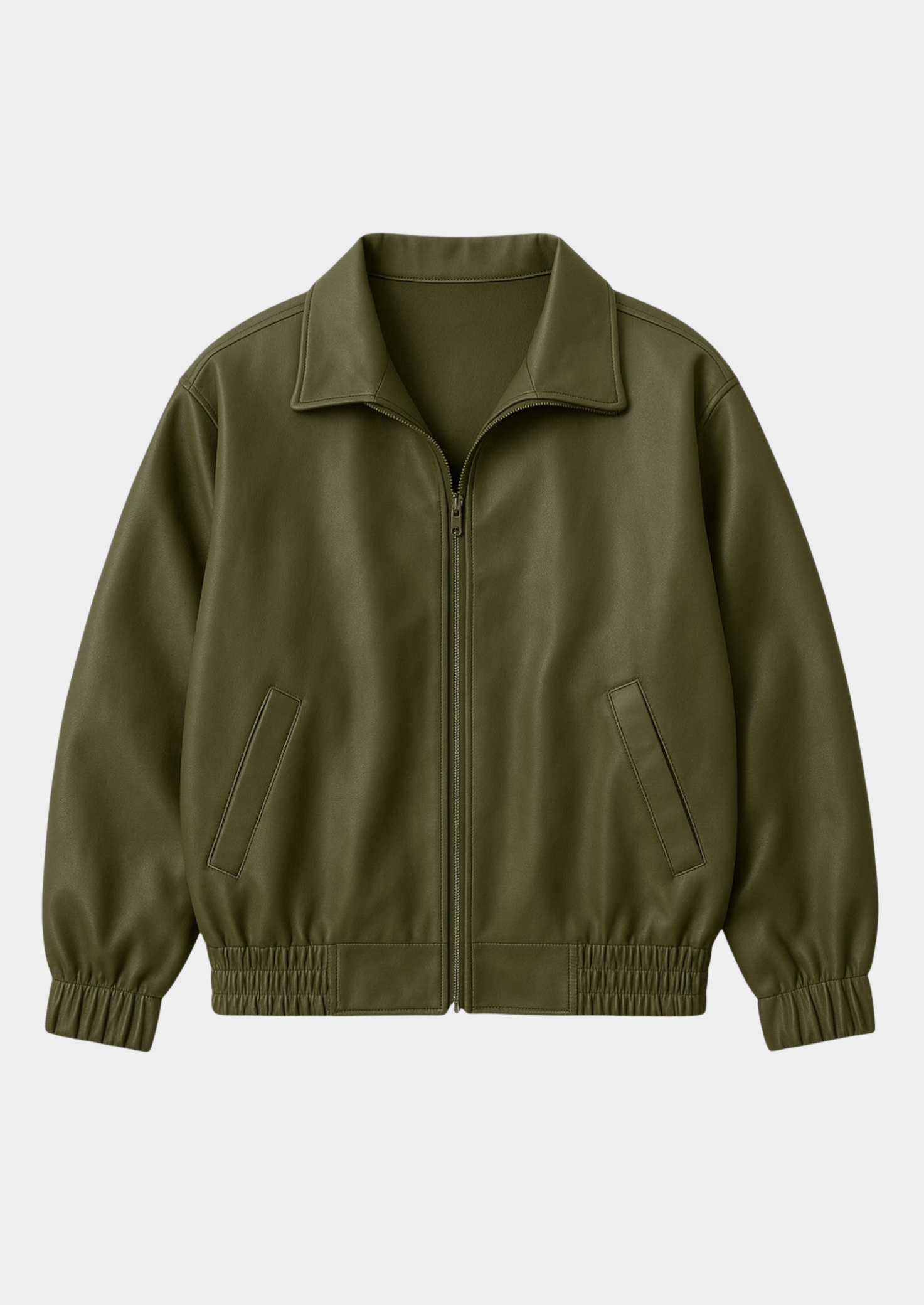 Women’s Zip-Front Oversized Jacket