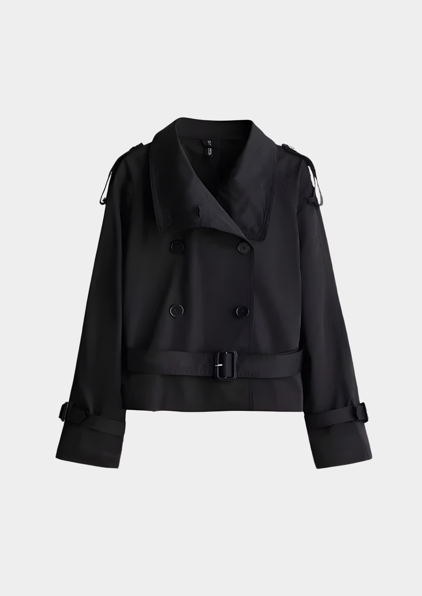 Women’s Belted Short Trench Coat