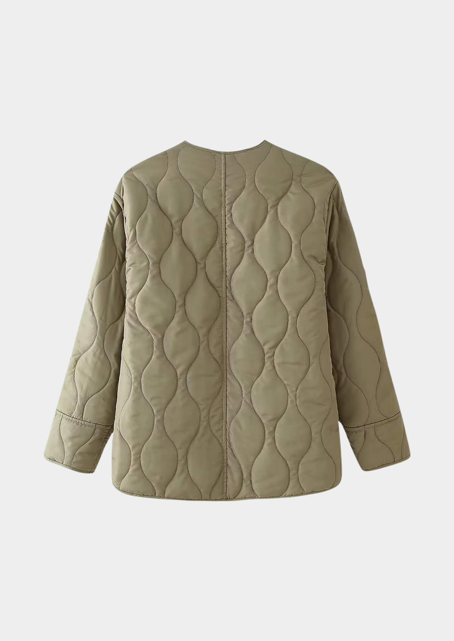 Women’s Quilted O-Neck Jacket