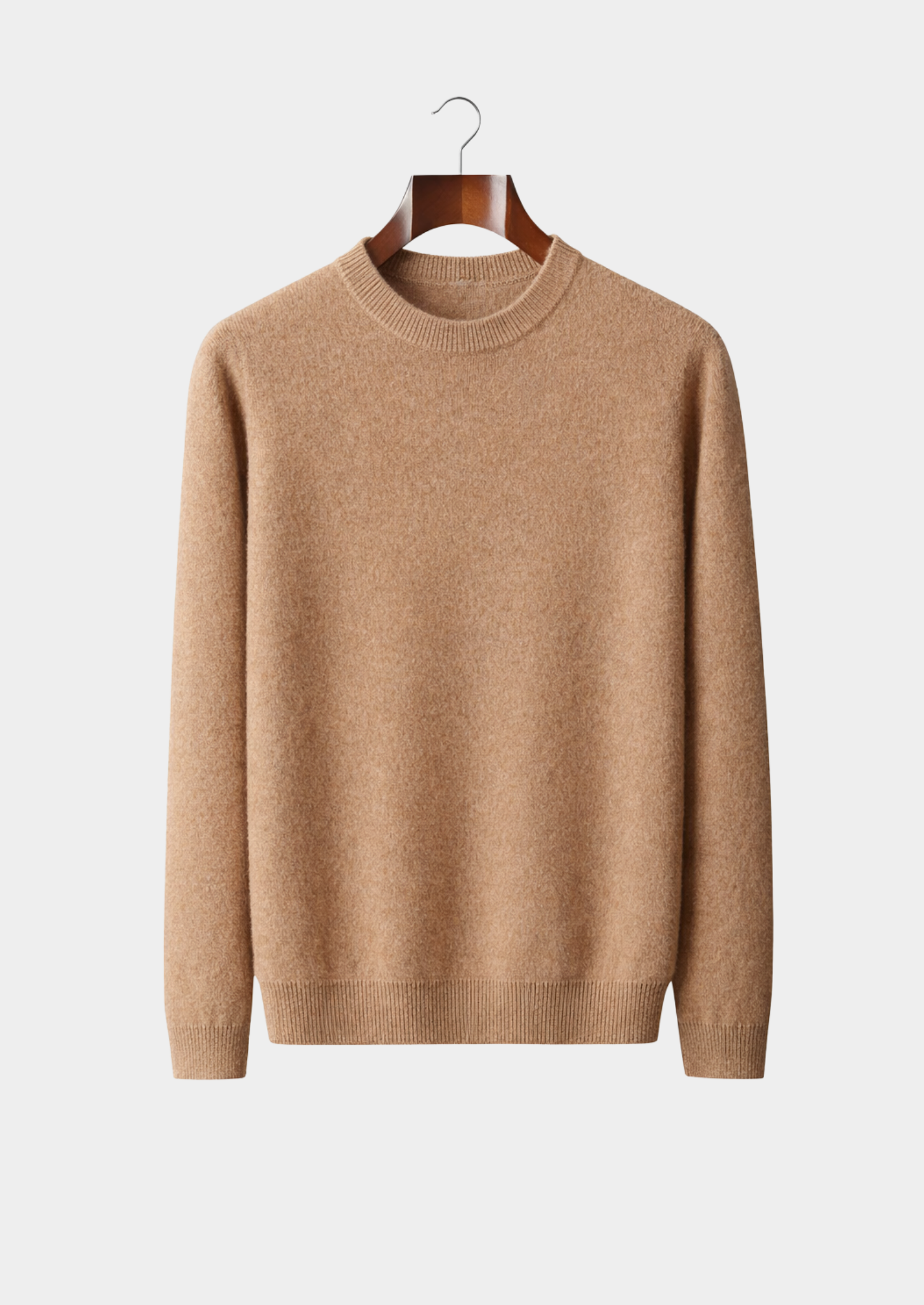 Men’s Mockneck Knit Sweater
