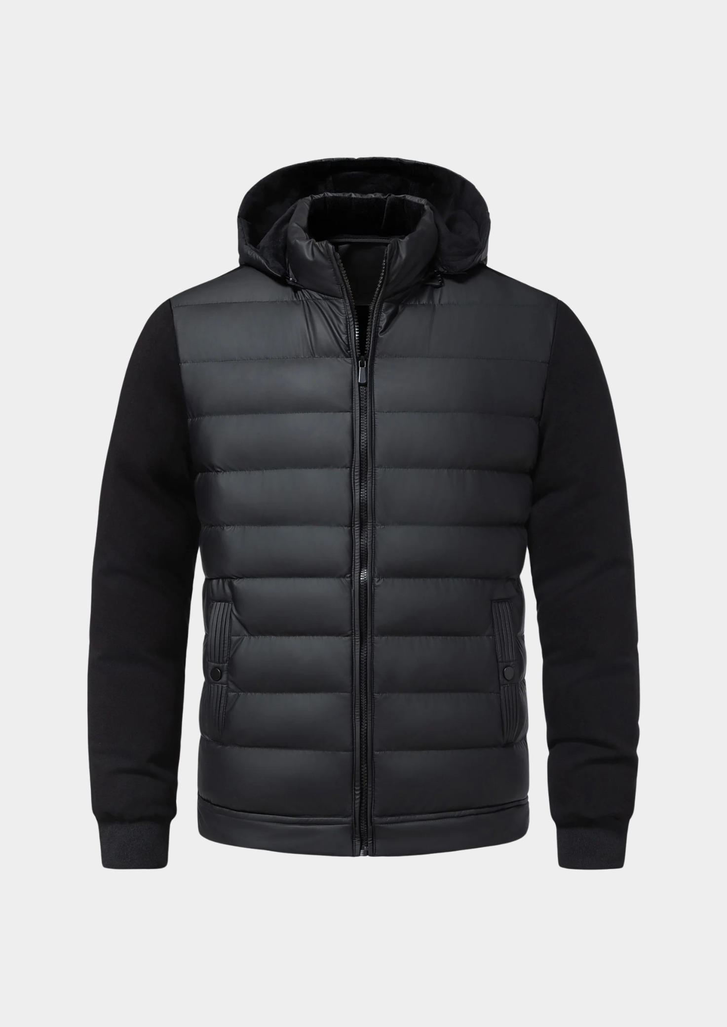 Men’s Hybrid Puffer Zip Jacket