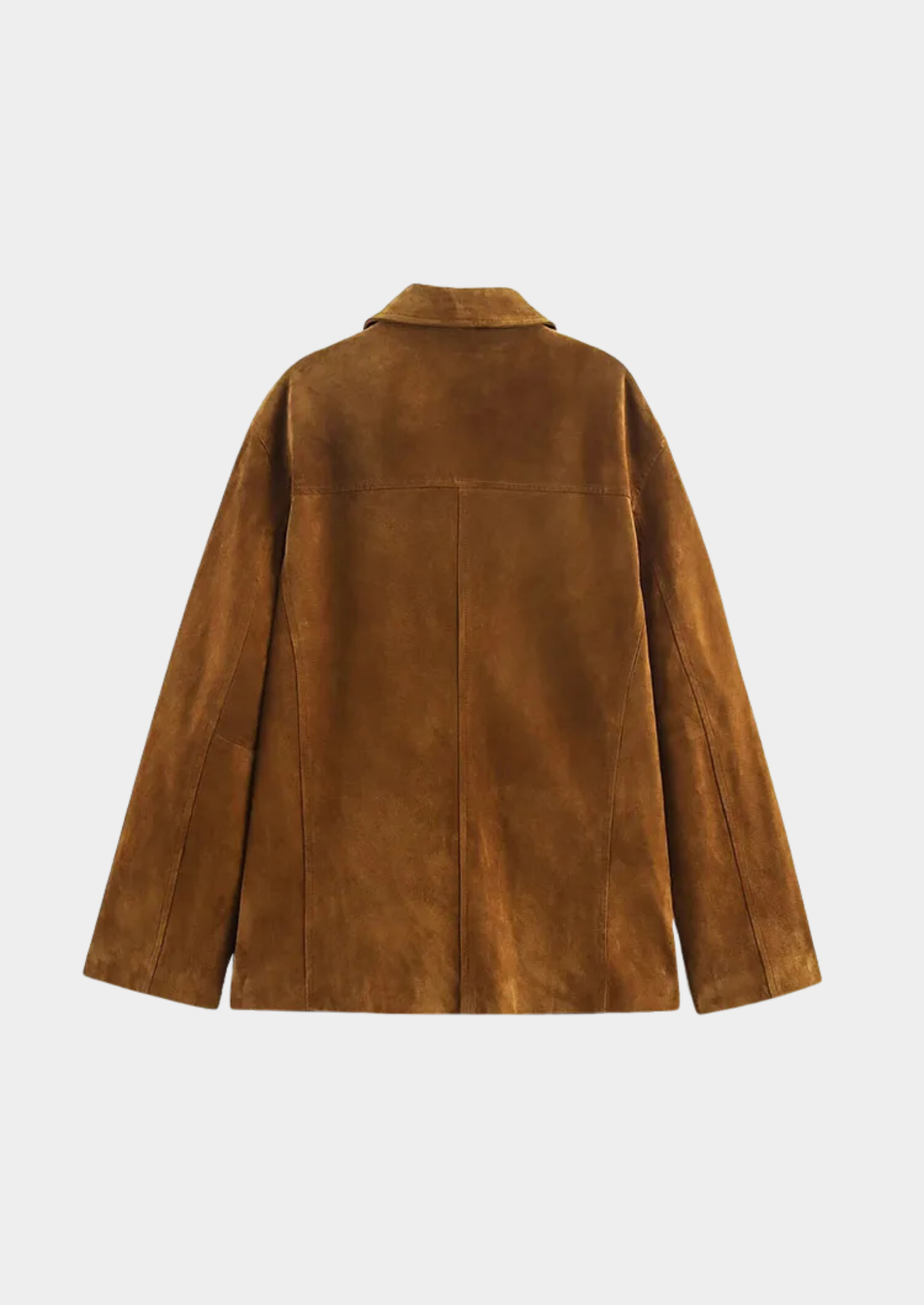 Women’s Turn-Down Collar Zip-Front Jacket