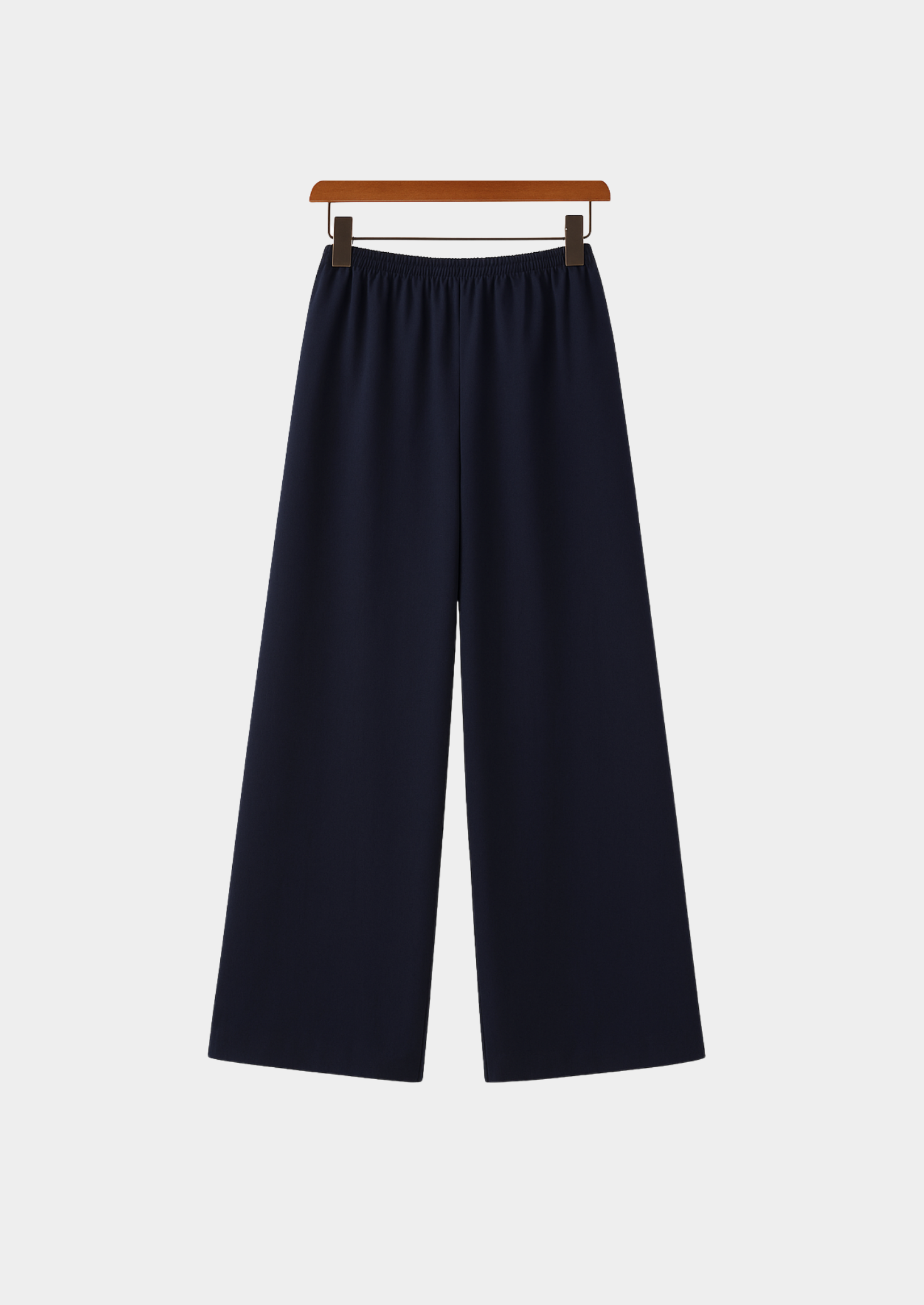 Women’s Elastic Waist Wide-Leg Pants