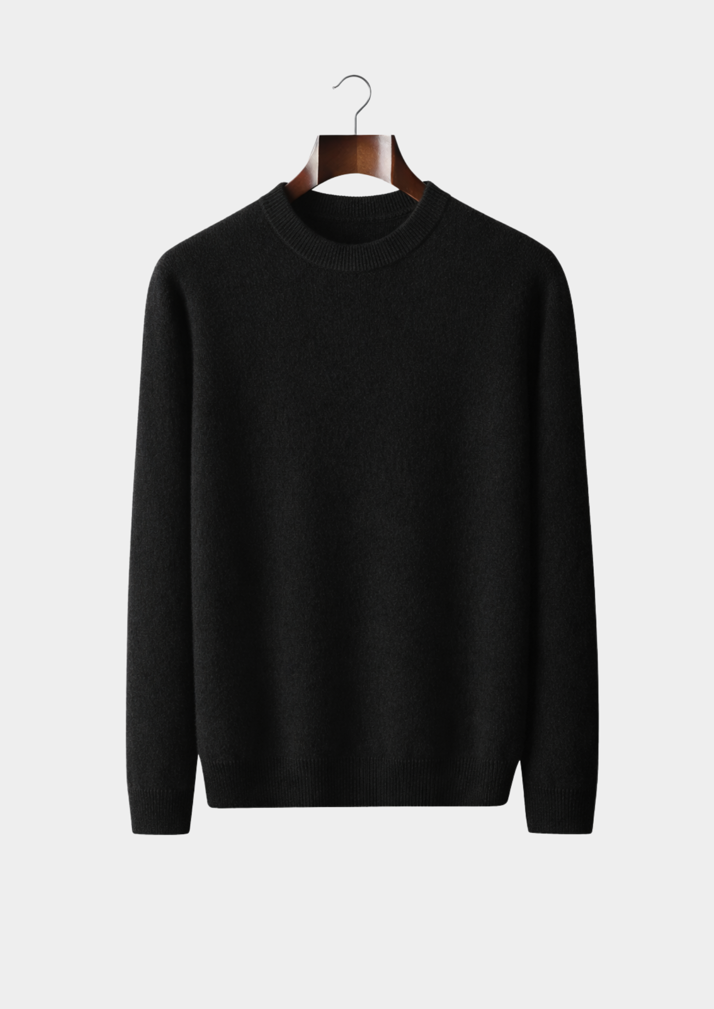 Men’s Mockneck Knit Sweater