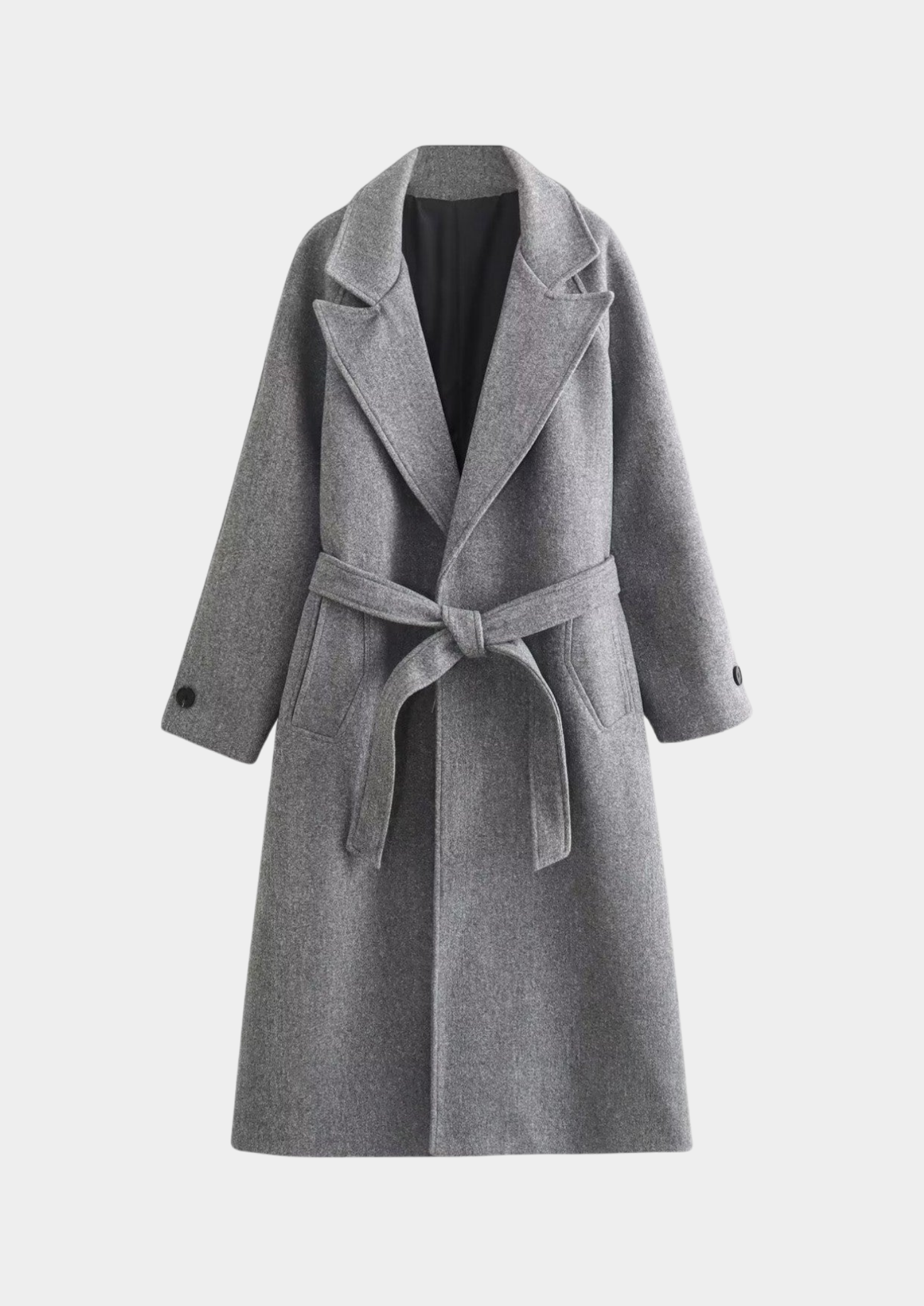 Women’s Belted Long Coat
