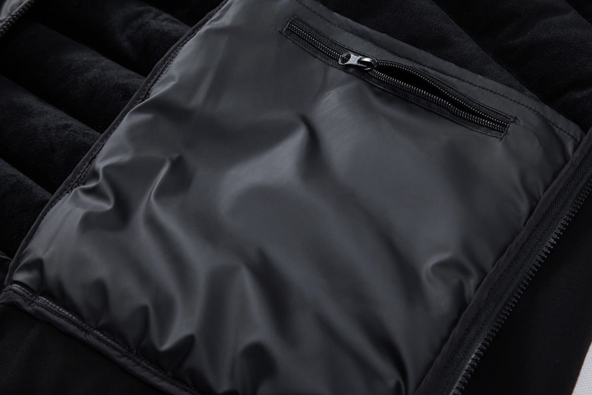 Men’s Hooded Zip Puffer Jacket