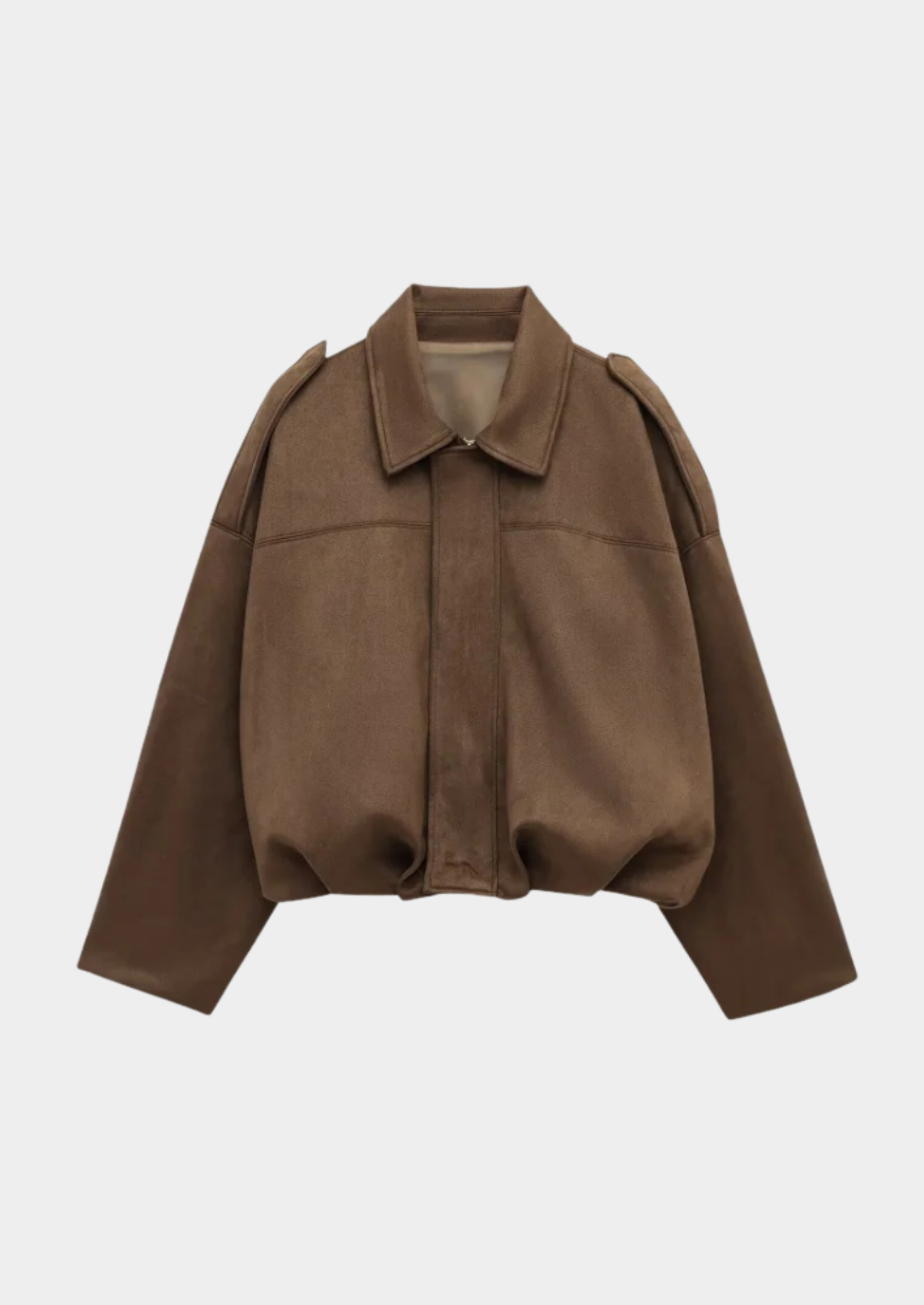 Women’s Zip-Front Bomber Jacket