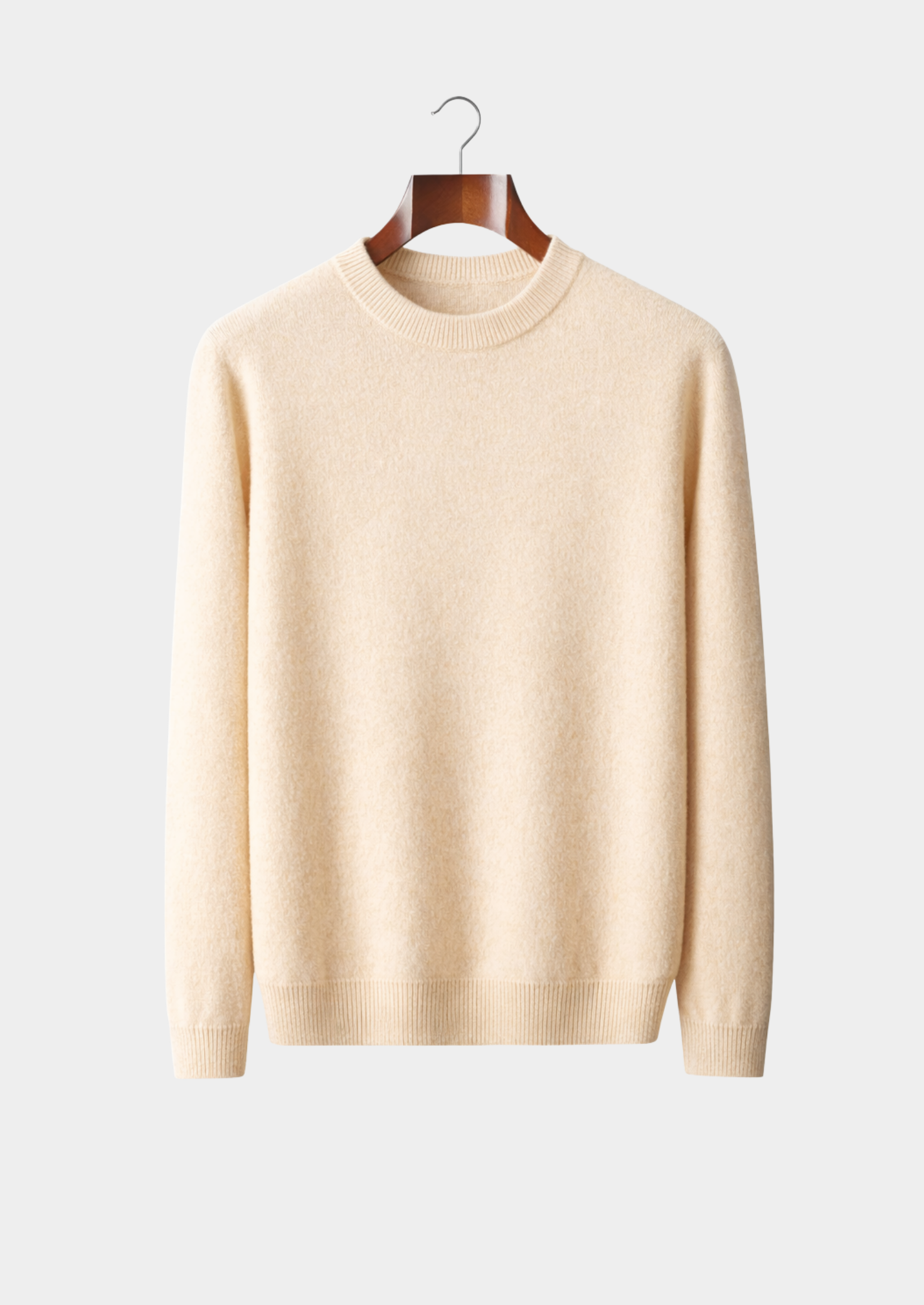 Men’s Mockneck Knit Sweater