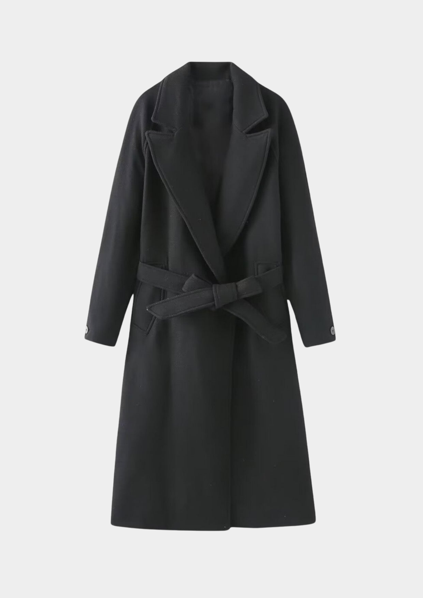 Women’s Belted Long Coat