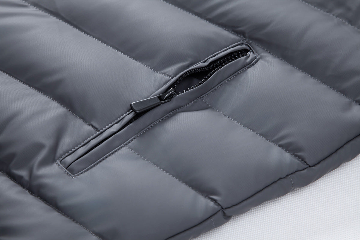 Men’s Hooded Zip Puffer Jacket