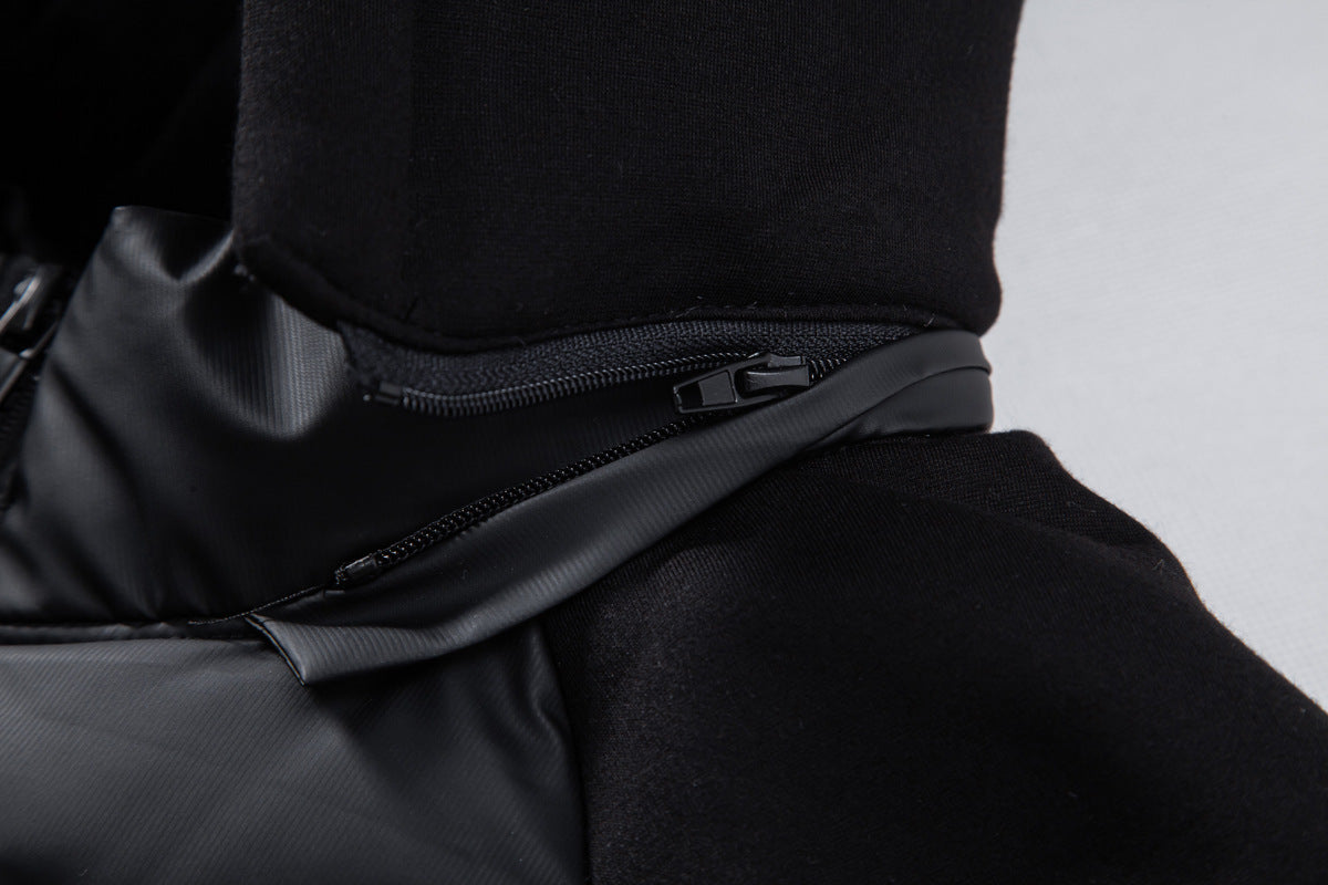 Men’s Hooded Zip Puffer Jacket