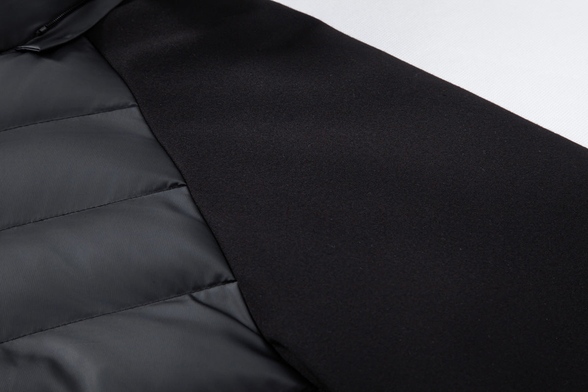 Men’s Hooded Zip Puffer Jacket